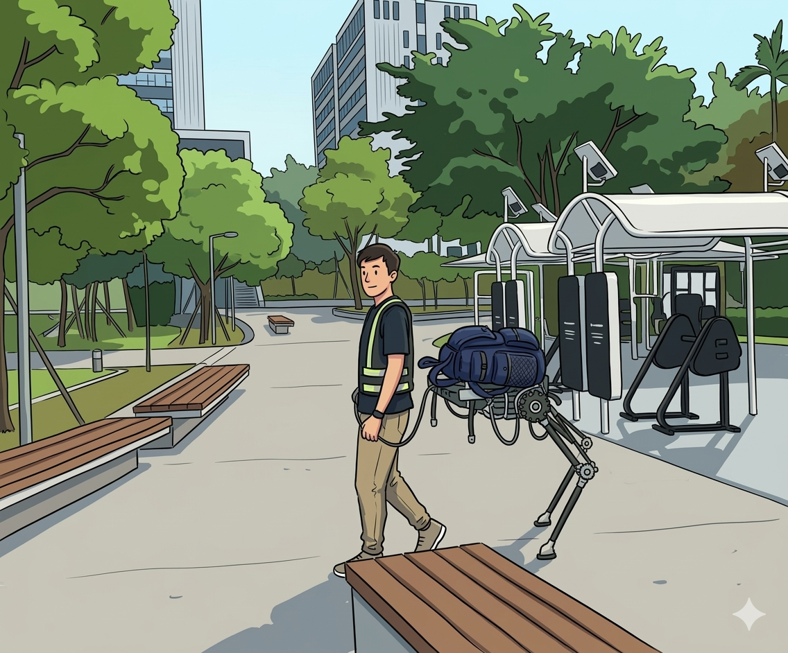 Human-centaur robot