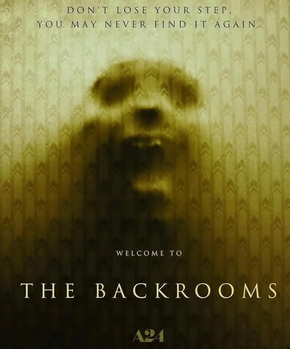 Backrooms movie poster
