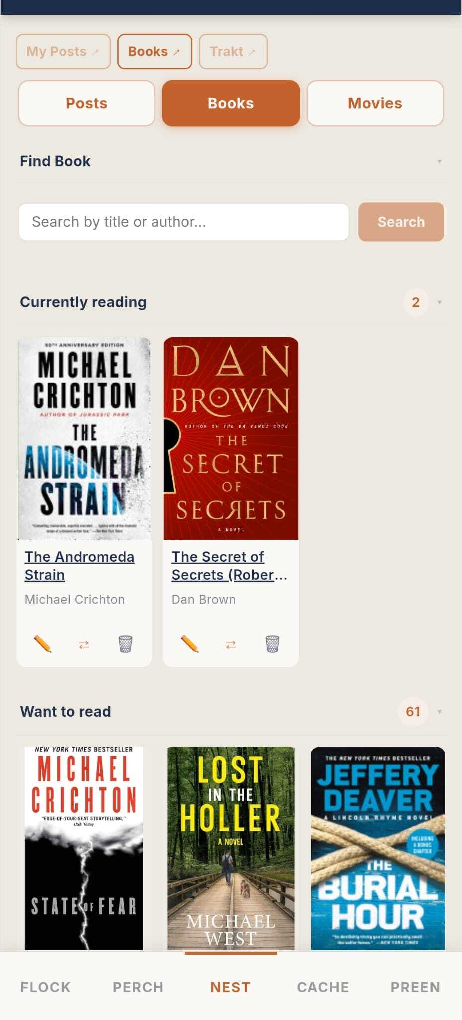 Bookshelves
